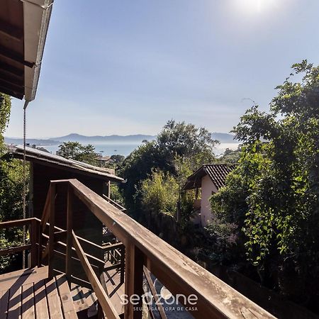 شقة Chale Rustico Vista Panoramica Para O Mar Mav002 Florianópolis المظهر الخارجي الصورة