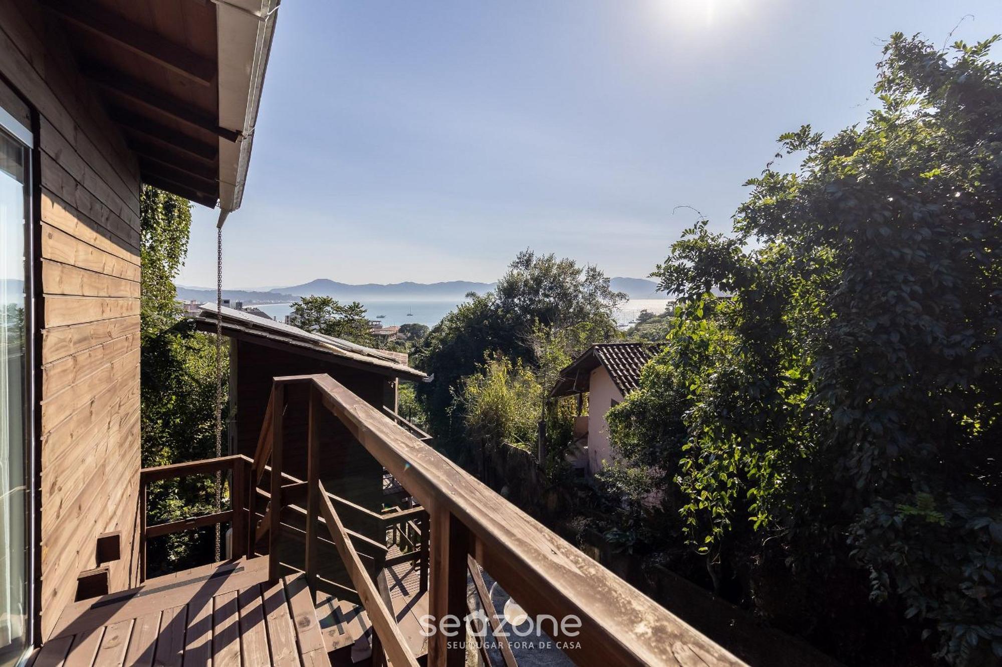 شقة Chale Rustico Vista Panoramica Para O Mar Mav002 Florianópolis المظهر الخارجي الصورة